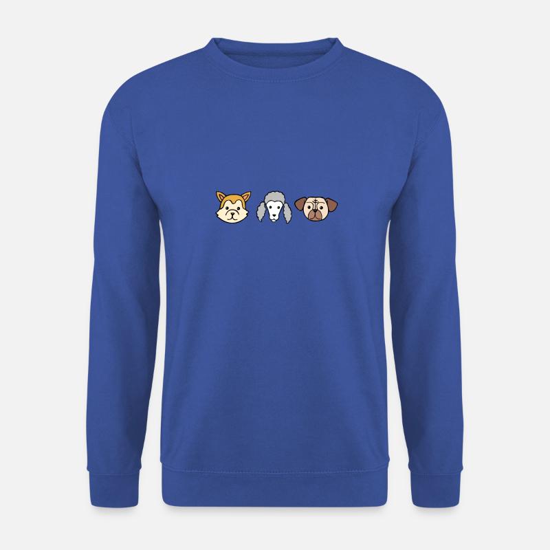 Hund Hundeliebhaber Haustier Hundehalter Geschenk - Unisex Pullover - Royalblau