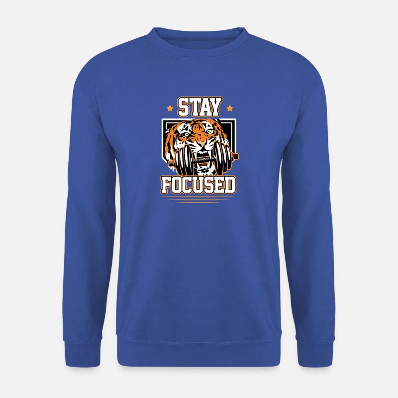 Sport Muskeln Training Tier - Unisex Pullover - Royalblau
