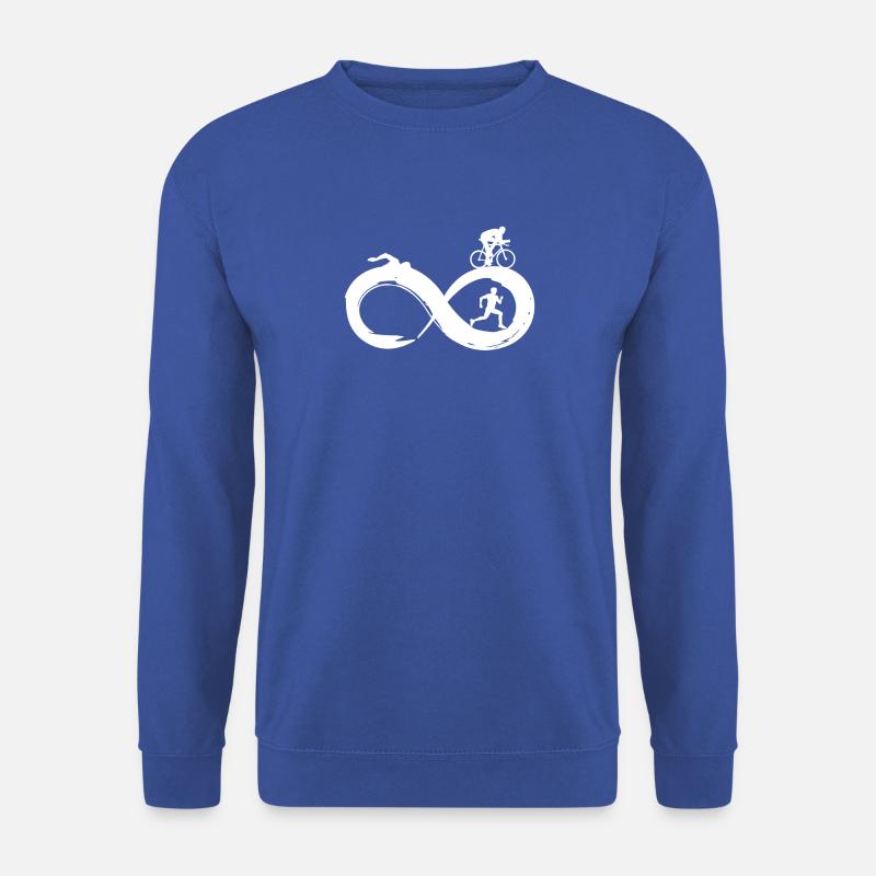 Infinity Triathlon - Unisex Pullover - Royalblau