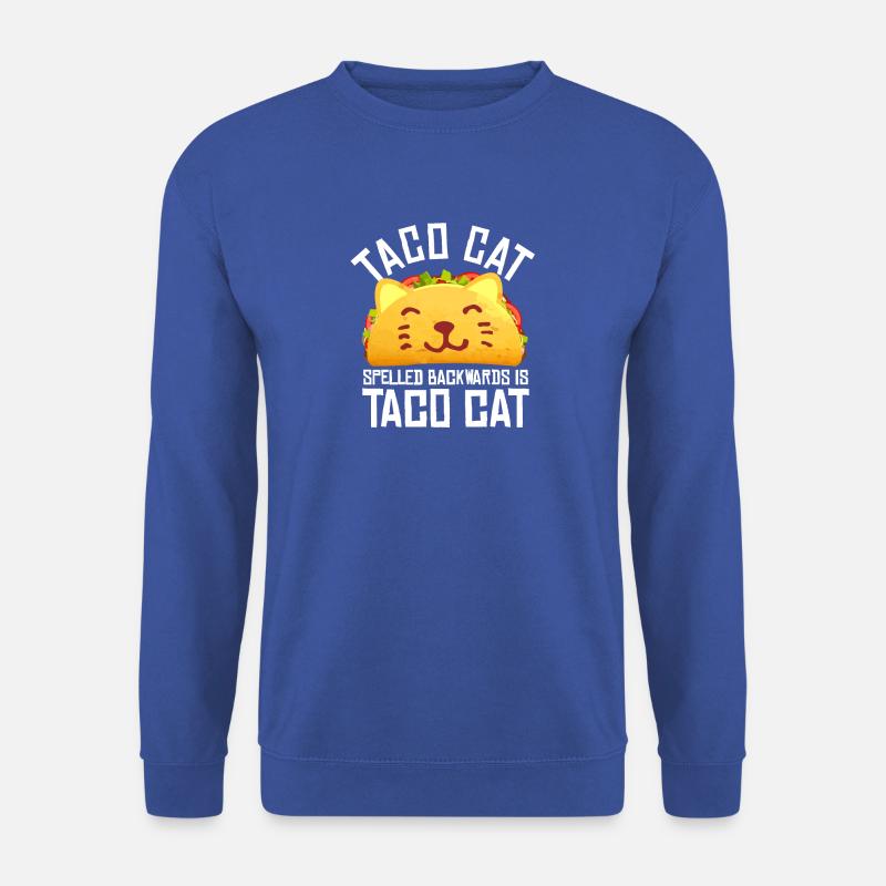 Taco Cat - Unisex Pullover - Royalblau