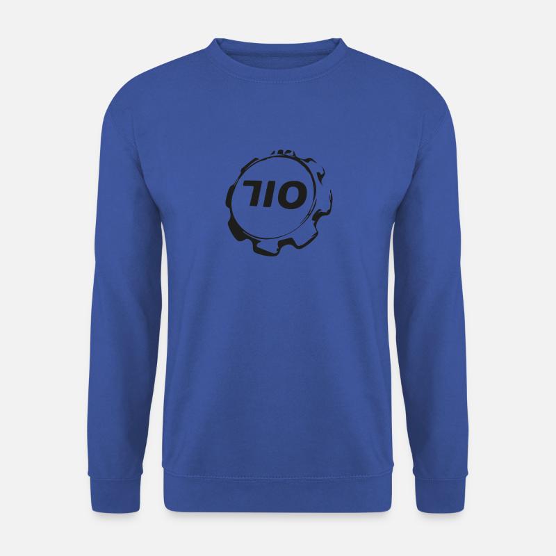 710er Deckel - Unisex Pullover - Royalblau