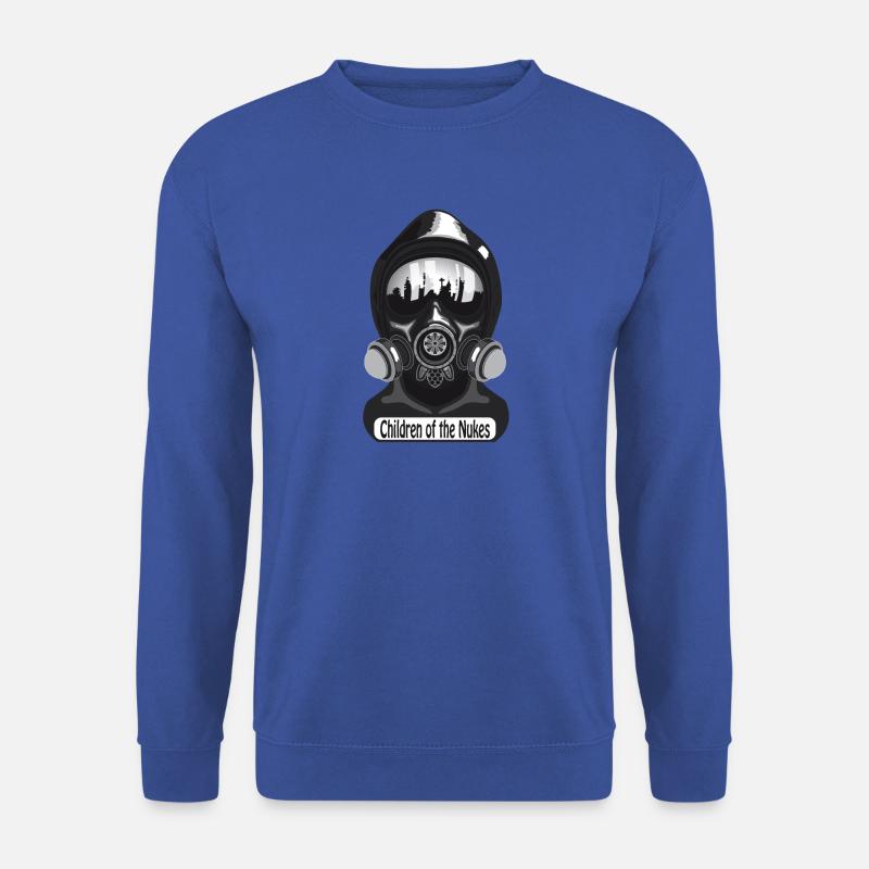 Gasmaske - Unisex Pullover - Royalblau