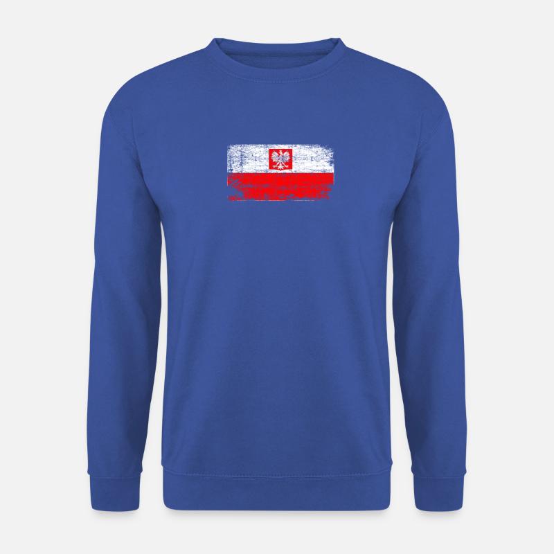 Polish Eagle Polnischer Stolz - Unisex Pullover - Royalblau
