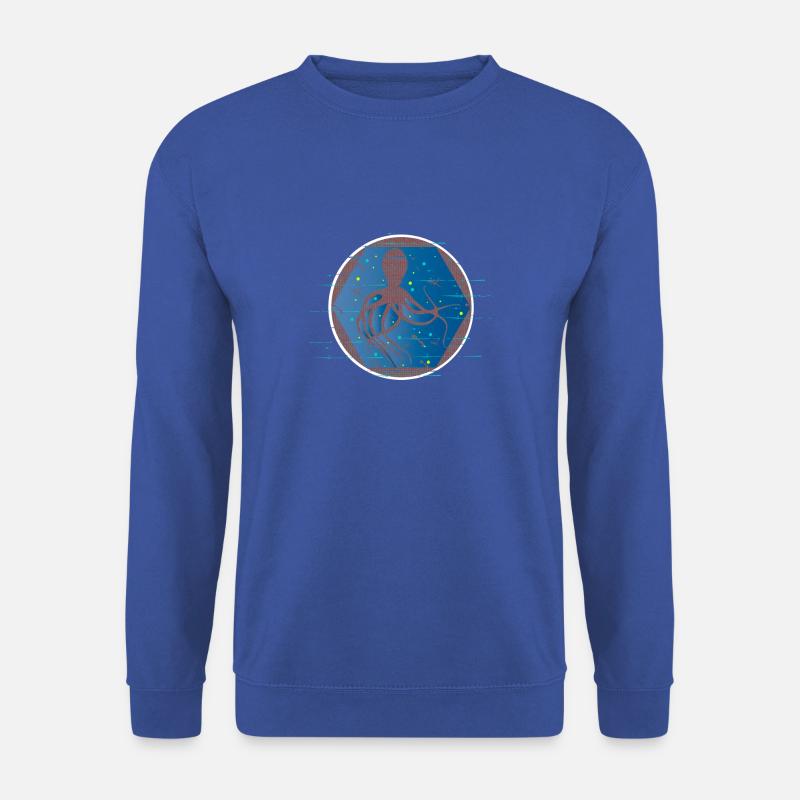 Octopus tanzt - Unisex Pullover - Royalblau
