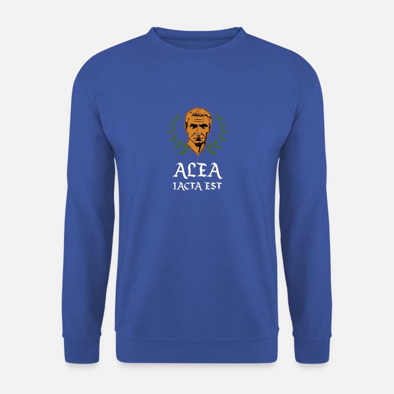 Cesar ALEA IACTA EST - Unisex Pullover - Royalblau