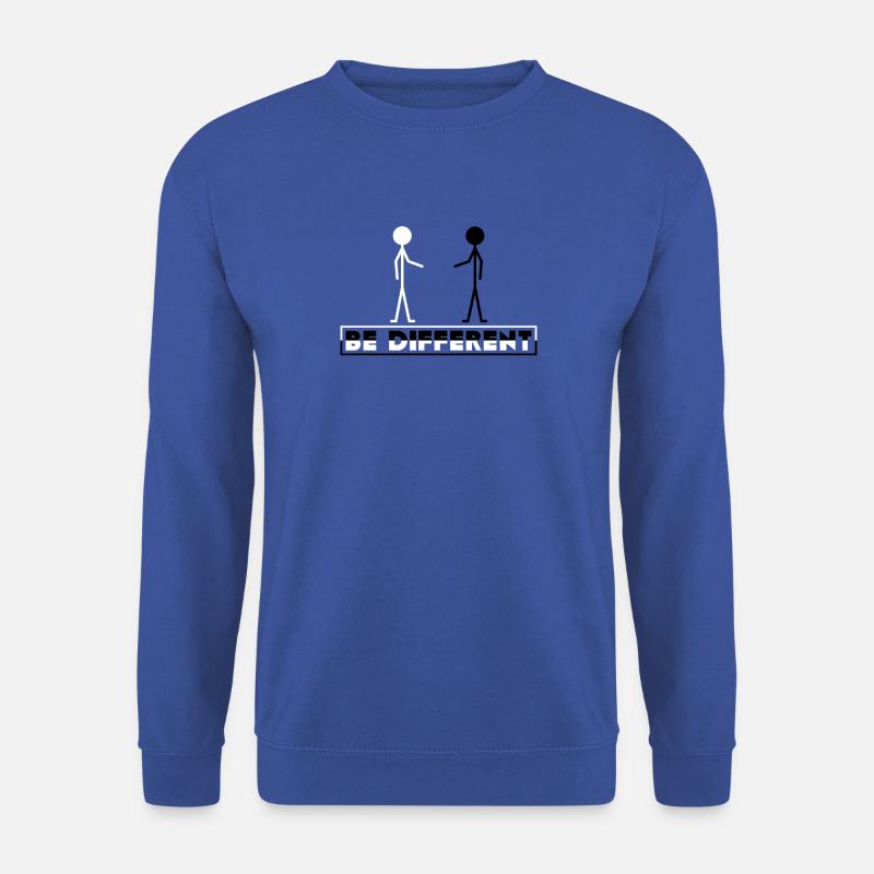 Sei anders - Unisex Pullover - Royalblau