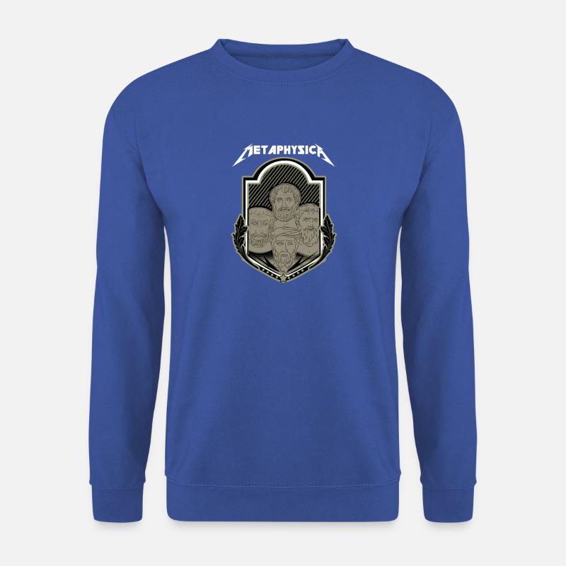 Philosophen-Shirt Metaphysica - Unisex Pullover - Royalblau