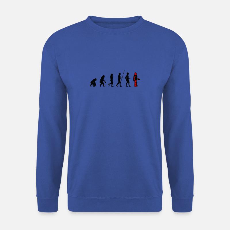 Evolution - Robot - Sweat-shirt Unisexe - bleu royal