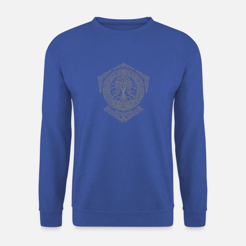 Tree of Life - Yggdrasil Weltenbaum Weltesche Thor - Unisex Pullover - Royalblau