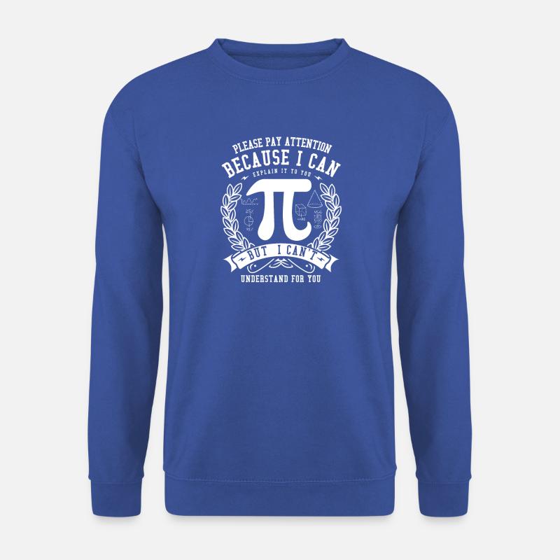 Mathematik Shirt · Mathematiker · Mathe Lehrer - Unisex Pullover - Royalblau
