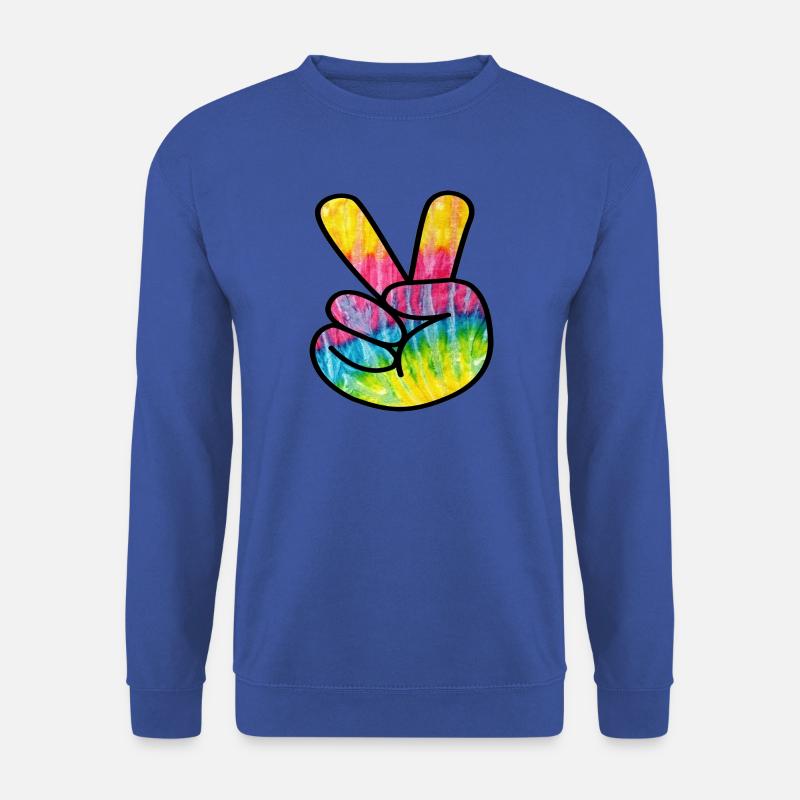 Peace - Unisex Pullover - Royalblau
