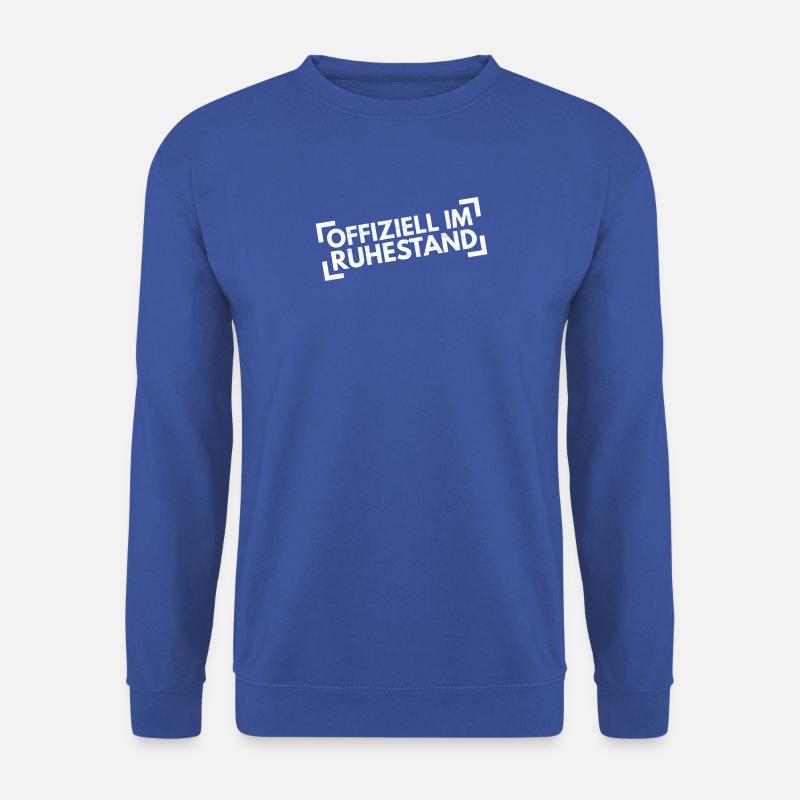 Offiziell im Ruhestand - Unisex Pullover - Royalblau