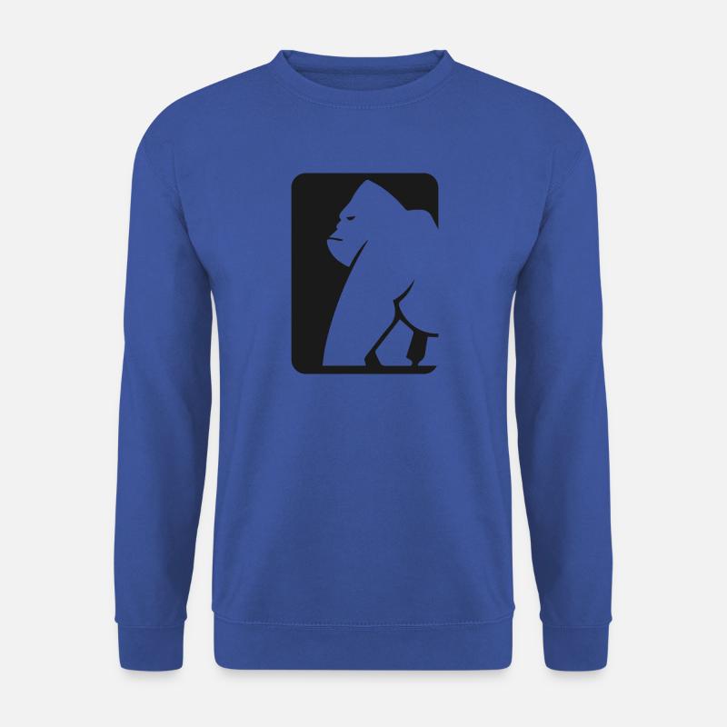 Gorilla - Unisex Pullover - Royalblau