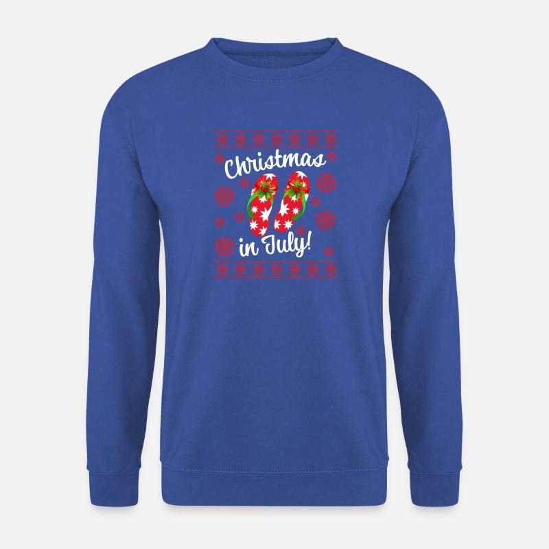 Christmas in July - Unisex Pullover - Royalblau