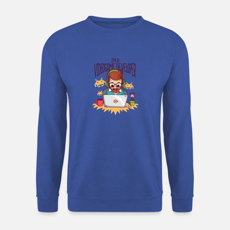 Videospiel Entwickler - Videogame Developer - Unisex Pullover - Royalblau