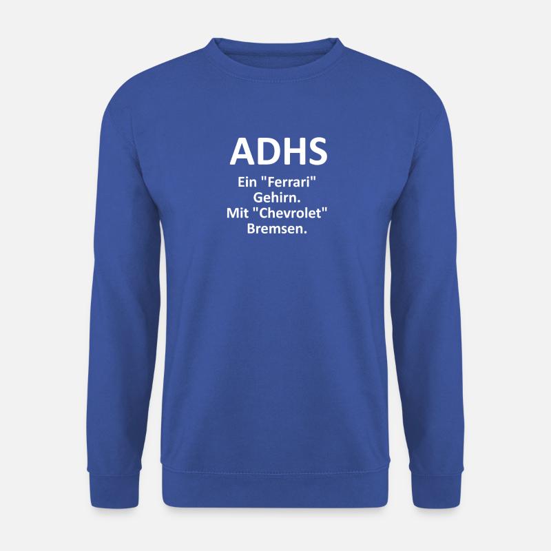 ADHS - Unisex Pullover - Royalblau