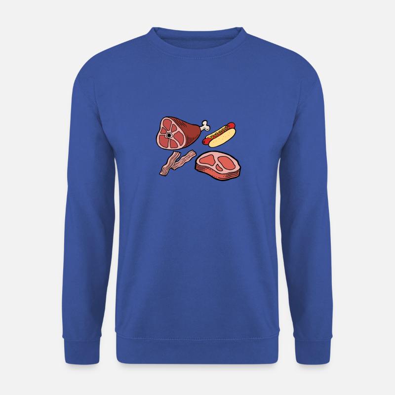 Fleisch - Unisex Pullover - Royalblau