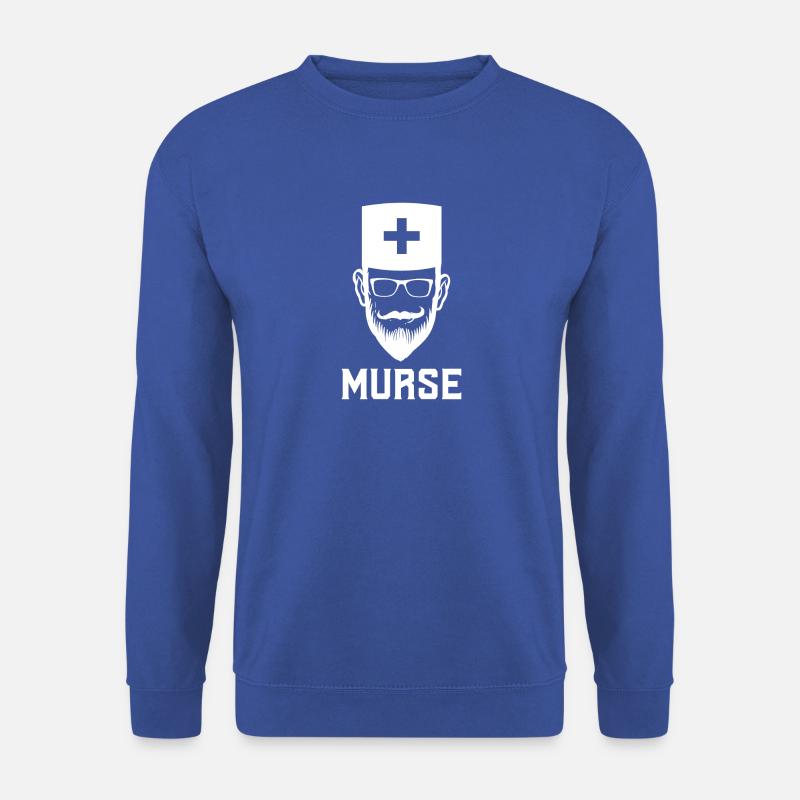 Murse Krankenpfleger männlich MFA Geschenk - Unisex Pullover - Royalblau
