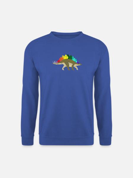Rainbow Dinosaurs - Unisex Pullover - Royalblau