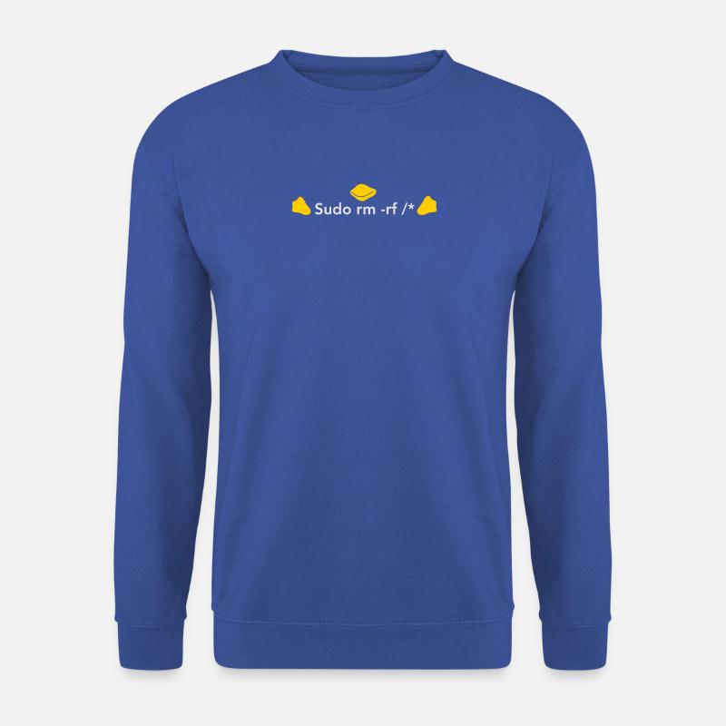 LINUX: Sudo rm - Unisex Sweatshirt - royal blue
