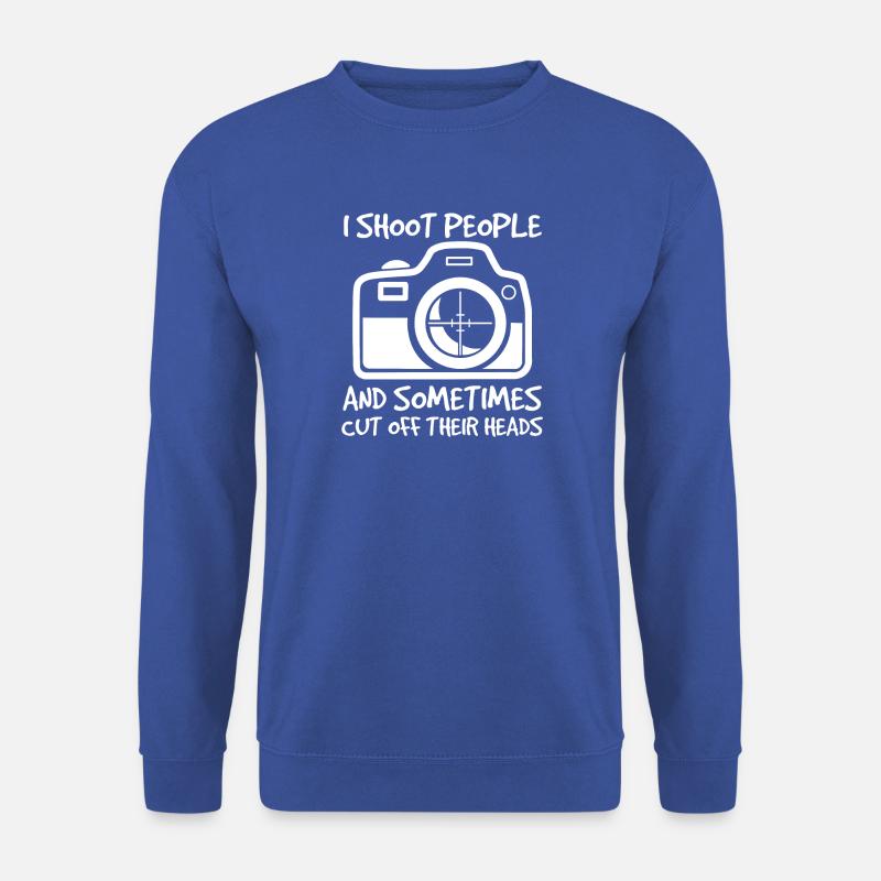 Foto Vektor cooles Geschenk - Unisex Pullover - Royalblau