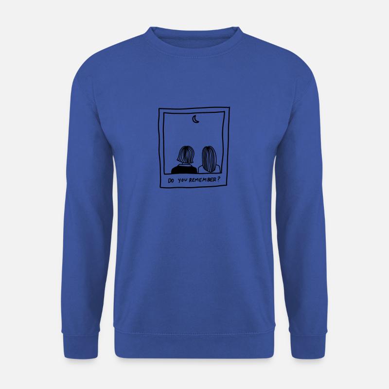 do you remember - memories - Unisex Sweatshirt - royal blue