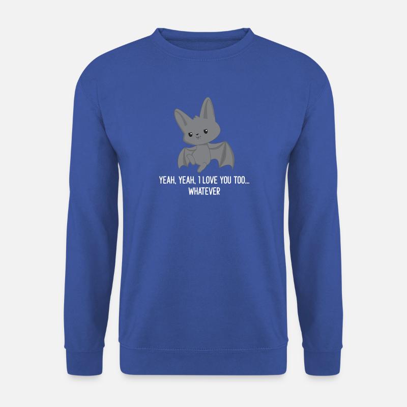 Fledermaus - Fledermaus T-Shirt - Sarkasmus - Unisex Pullover - Royalblau