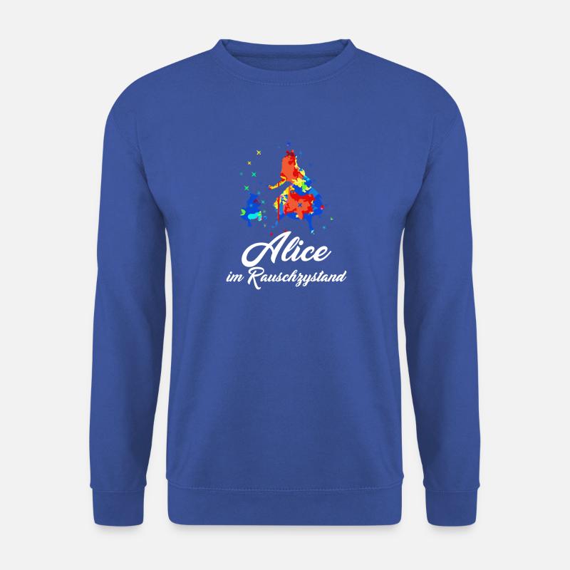 Alice im Rauschzystand - Unisex Pullover - Royalblau