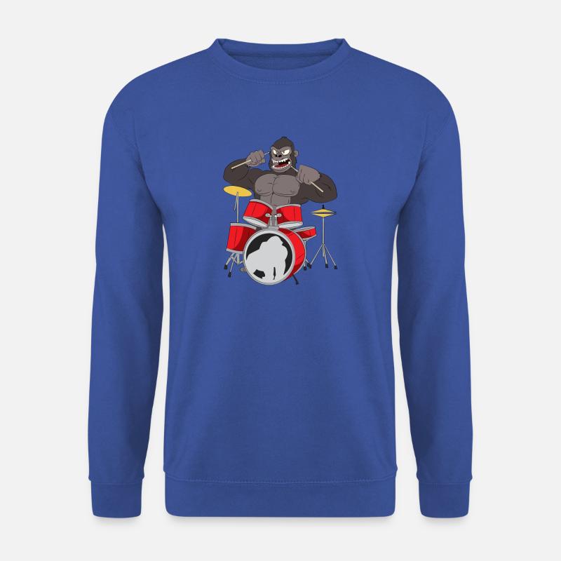 Batteur de batteur de batteur de cadeau - Sweat-shirt Unisexe - bleu royal