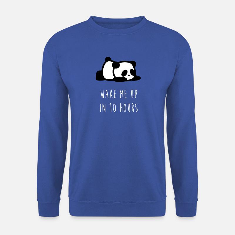 Panda - Unisex Pullover - Royalblau
