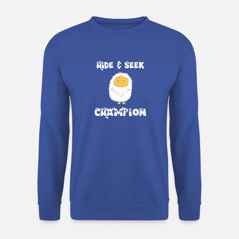 Hide and SeekYeti - Unisex Pullover - Royalblau