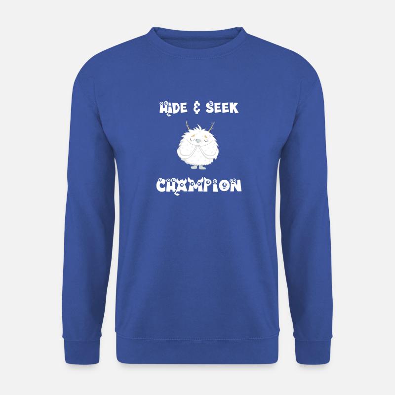 Hide and Seek Yeti - Unisex Sweatshirt - royal blue