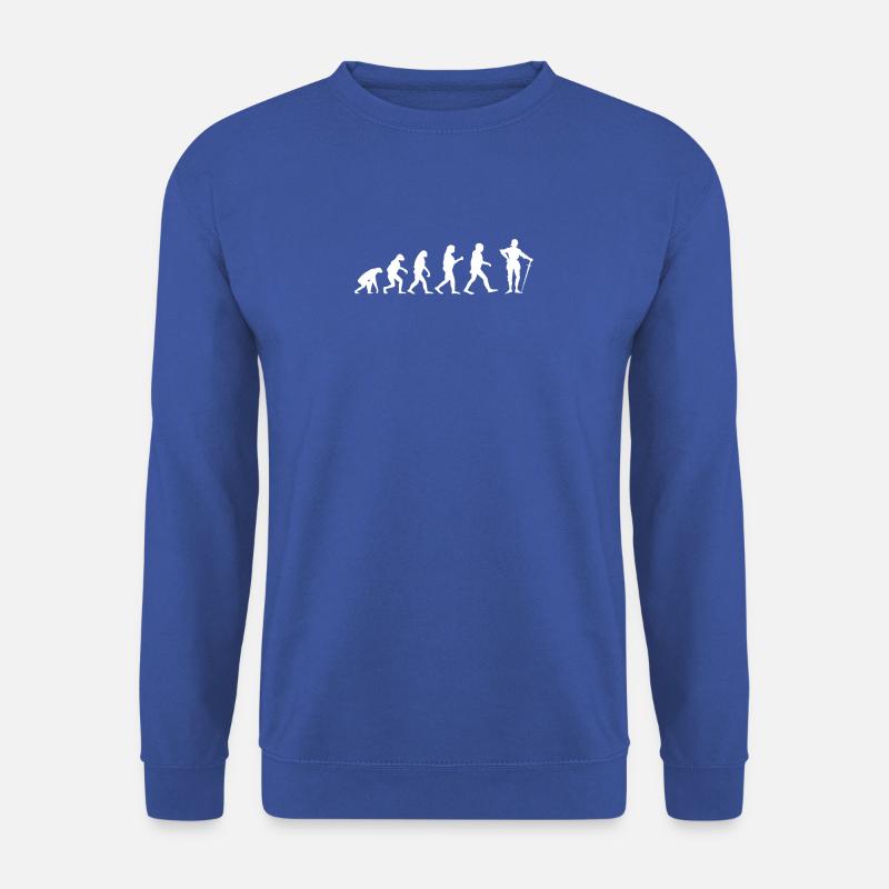 Mittelalter Ritter Evolution - Unisex Pullover - Royalblau