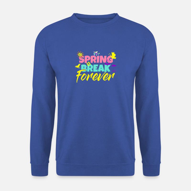 Springbreak - Frühlingsfest - Beachparty - Unisex Pullover - Royalblau