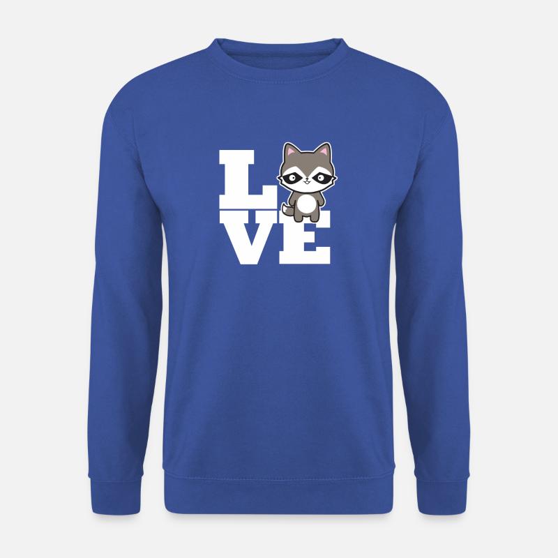 Waschbär - Unisex Pullover - Royalblau