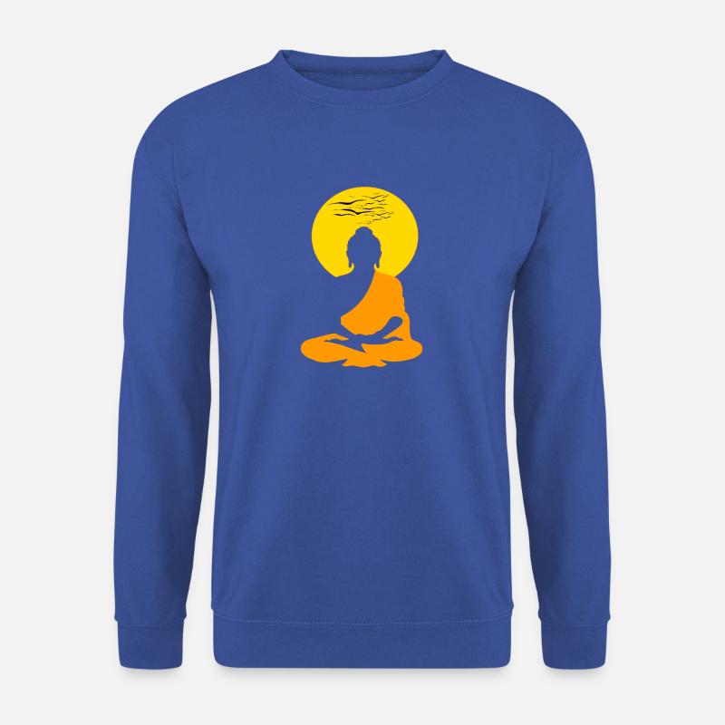 Buddha Meditation Yoga - Unisex Pullover - Royalblau