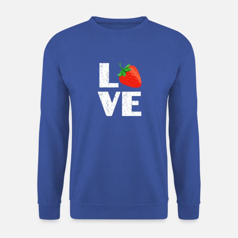 Erdbeeren - Unisex Pullover - Royalblau