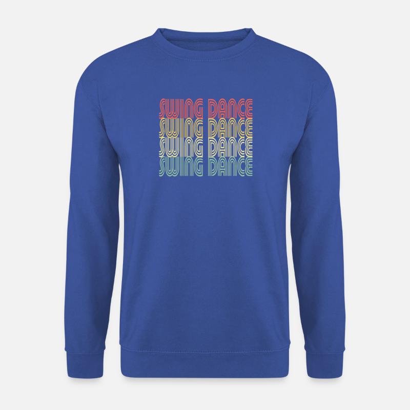 Swing Dance Vintage Design - Unisex Pullover - Royalblau