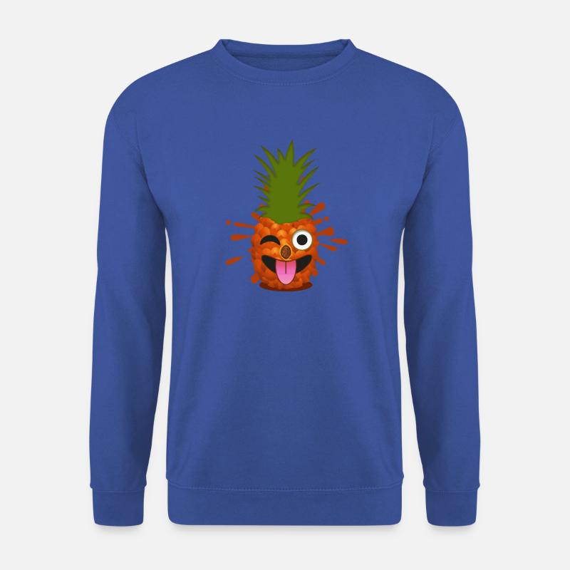 Ananas - Unisex Pullover - Royalblau