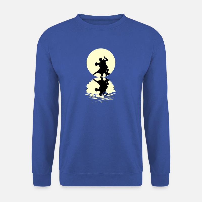 Moon Salsa T Shirt - Unisex Pullover - Royalblau
