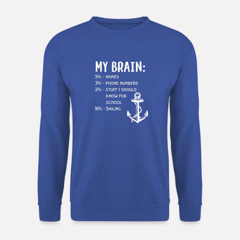 sailing - Unisex Pullover - Royalblau