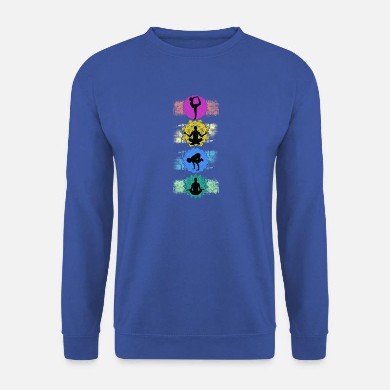 Yoga 4 - Unisex Pullover - Royalblau