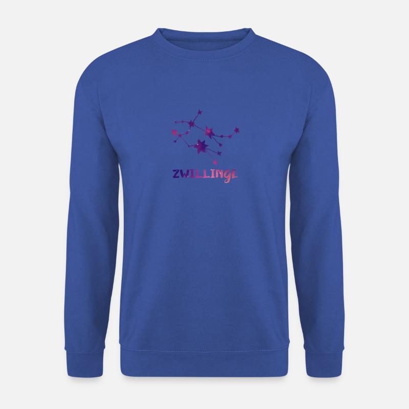 zwillinge Zwilling - Unisex Pullover - Royalblau