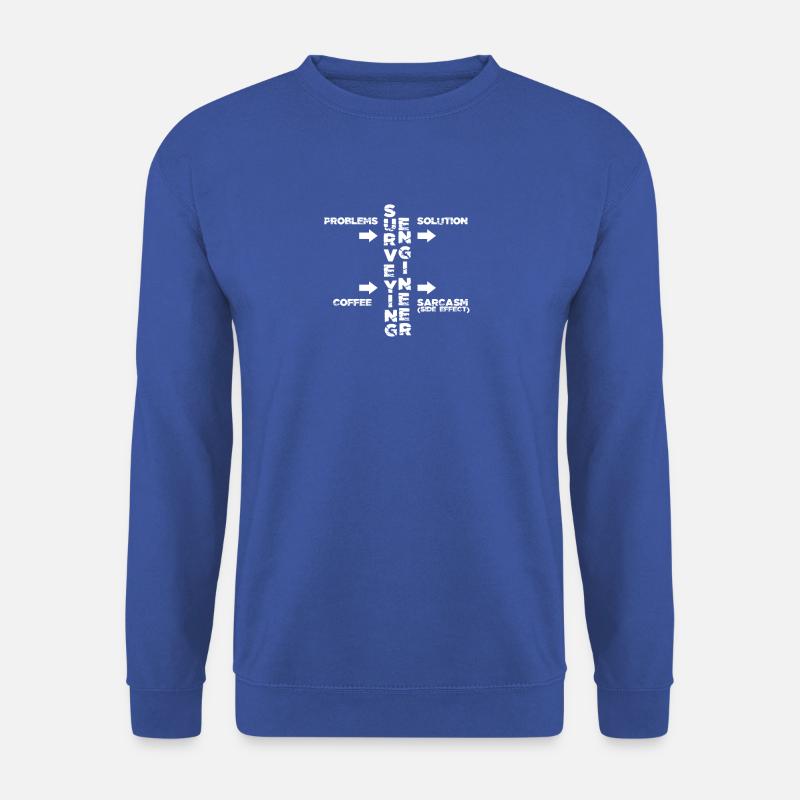 surveying engineering - Unisex Sweatshirt - royal blue