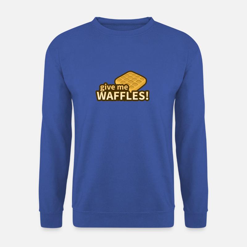 waffle - Unisex Pullover - Royalblau