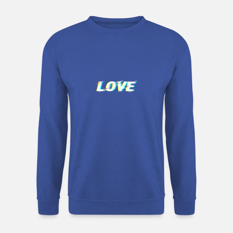 liebe - Unisex Pullover - Royalblau