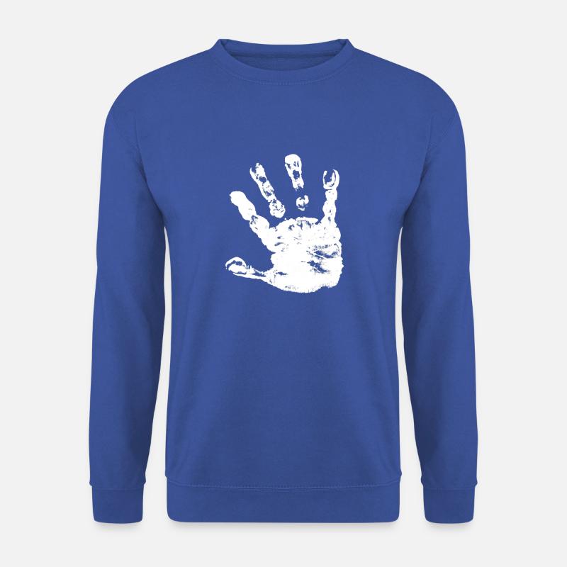 Handabdruck Kids - Unisex Pullover - Royalblau