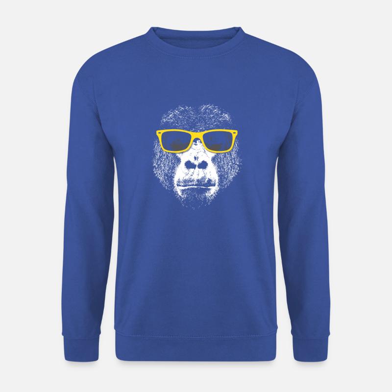 Gorilla - Unisex Pullover - Royalblau