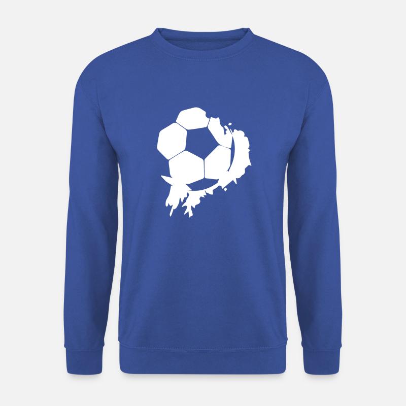 Fußball Soccer - Unisex Pullover - Royalblau