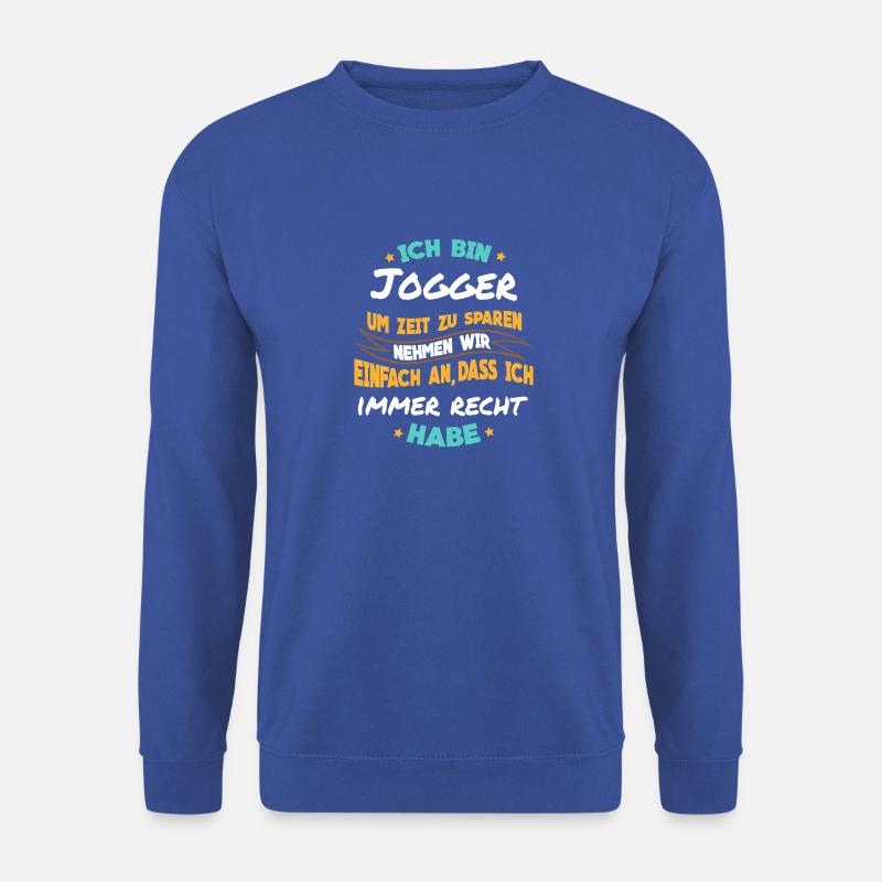 Joggen - Ich bin Jogger - Unisex Pullover - Royalblau